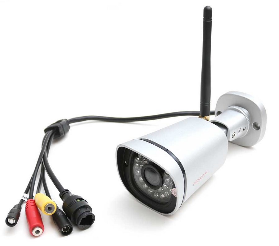 комплект уличных проводных камер видеонаблюдения, проводная уличная камера ночного видения